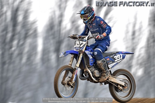 2019-02-10 Mantova - Internazionali di Motocross 11703 125cc 397 Simon Depoers